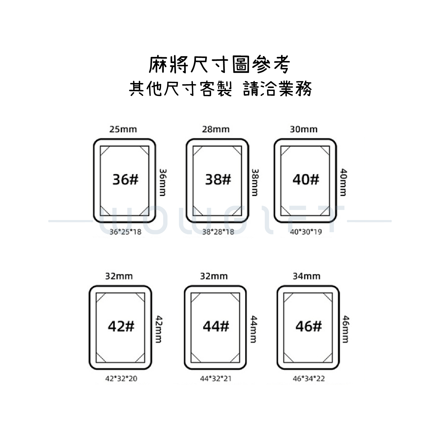 隨身迷你客製麻將
