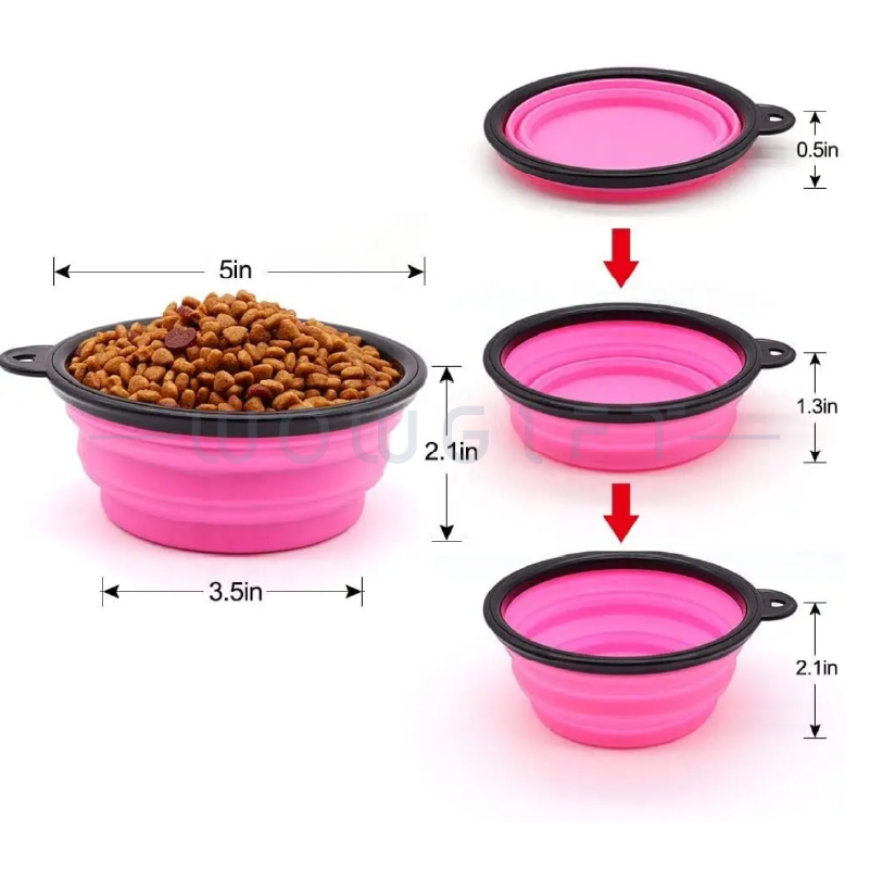 客製寵物摺疊碗