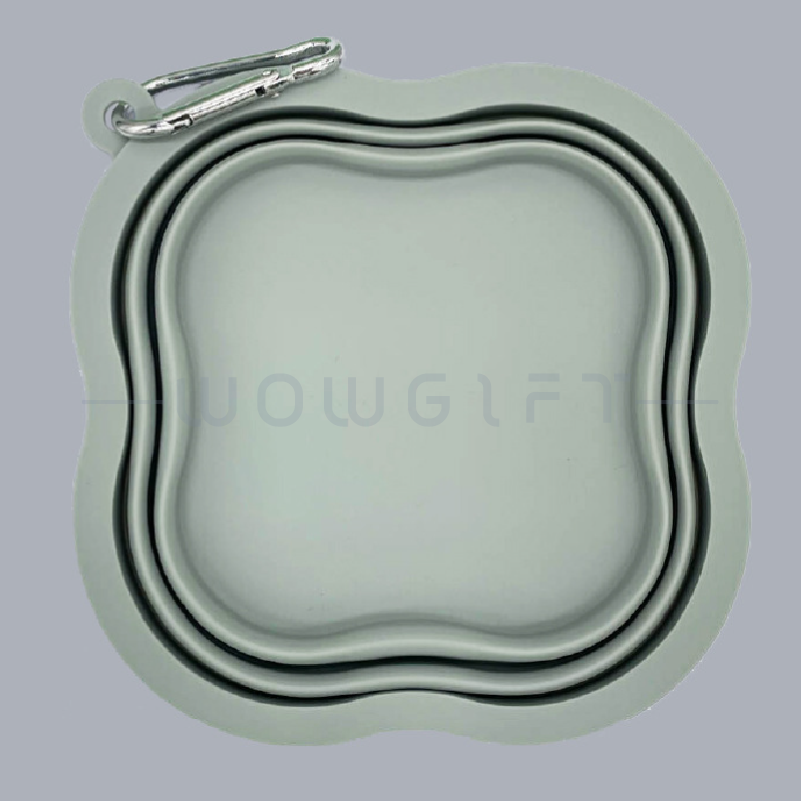 幸運草造型摺疊寵物碗