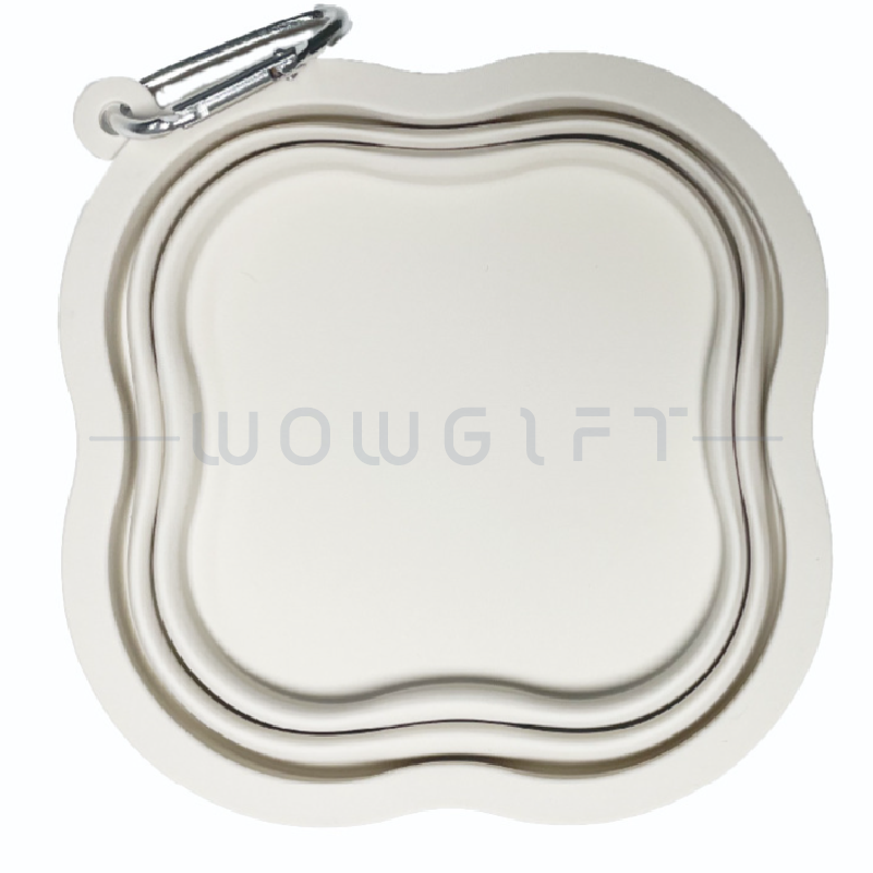 幸運草造型摺疊寵物碗