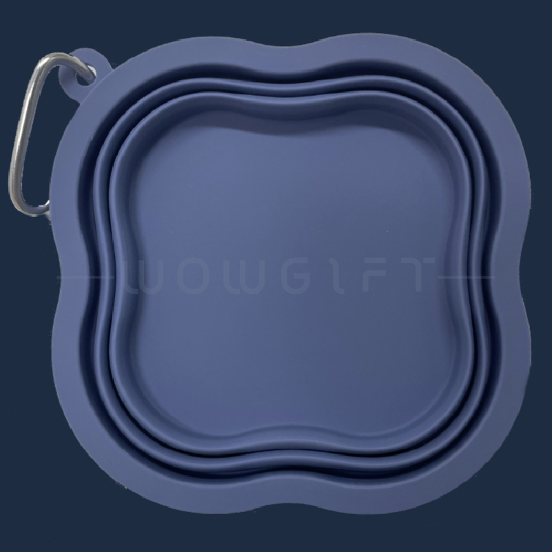 幸運草造型摺疊寵物碗