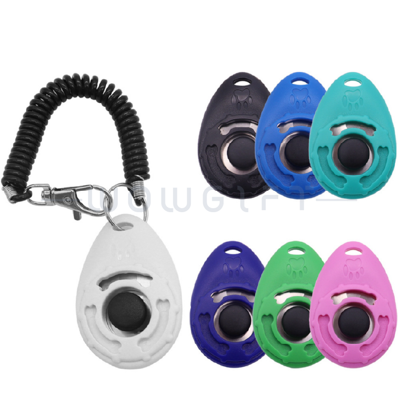 寵物訓練器按扣響片．握把式訓練響片