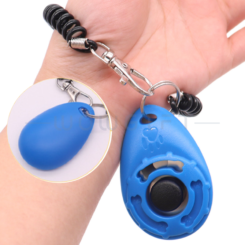 寵物訓練器按扣響片．握把式訓練響片