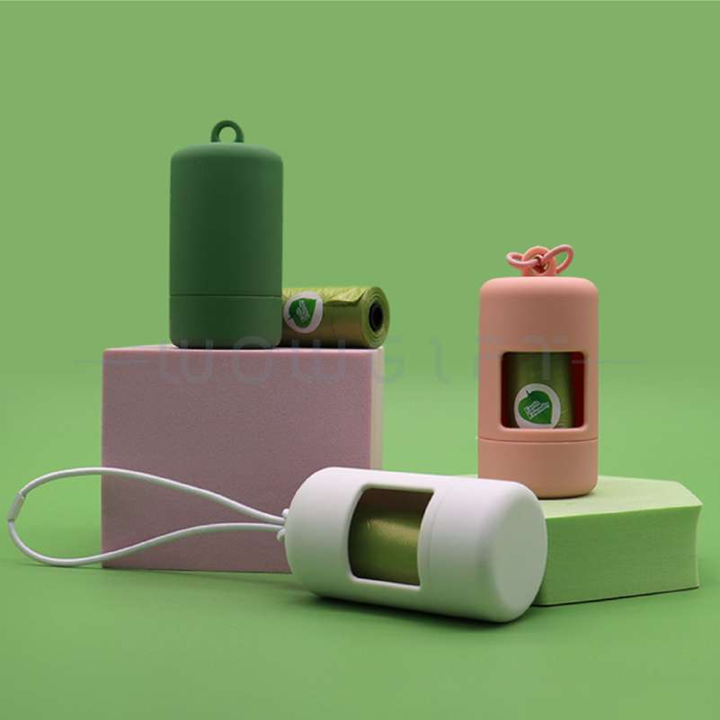 客製寵物便袋收納筒．外出拾便可掛式垃圾袋筒