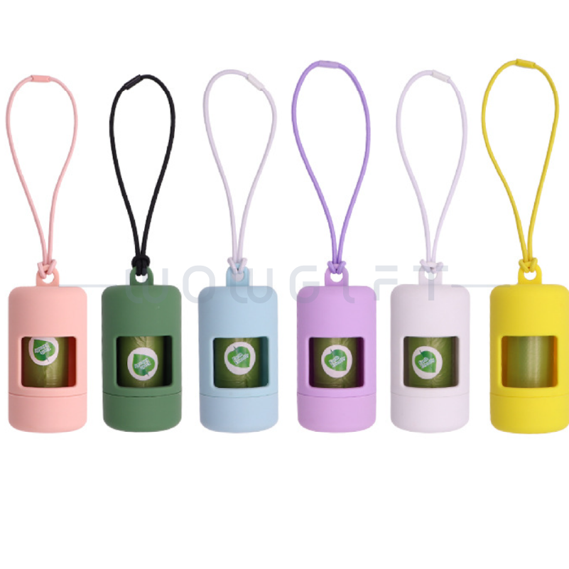 客製寵物便袋收納筒．外出拾便可掛式垃圾袋筒