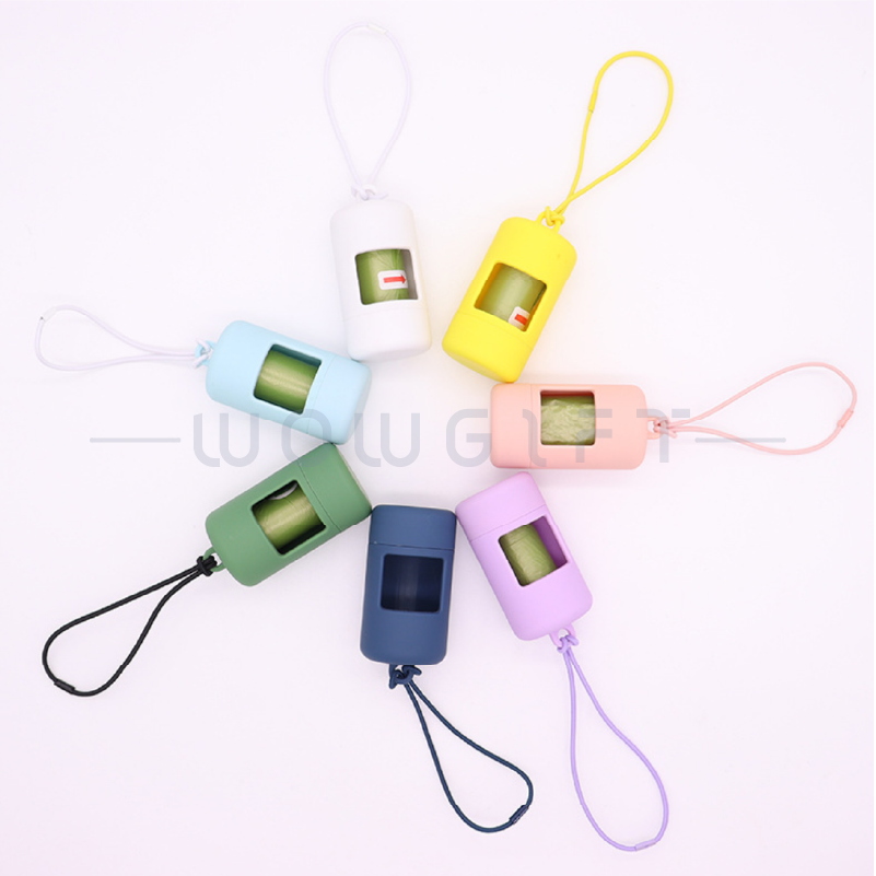 客製寵物便袋收納筒．外出拾便可掛式垃圾袋筒