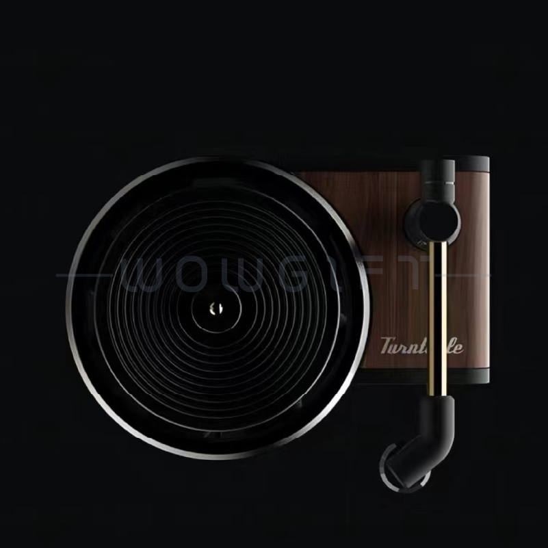 旋轉車載香薰唱片機．唱片式車用香氛