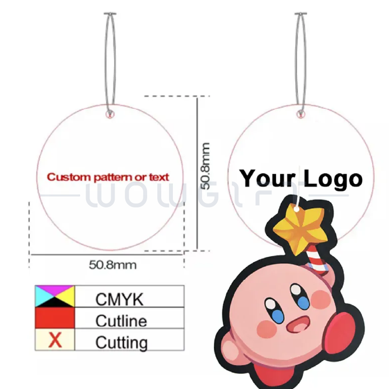 客製服飾香氛片・車用芳香掛片