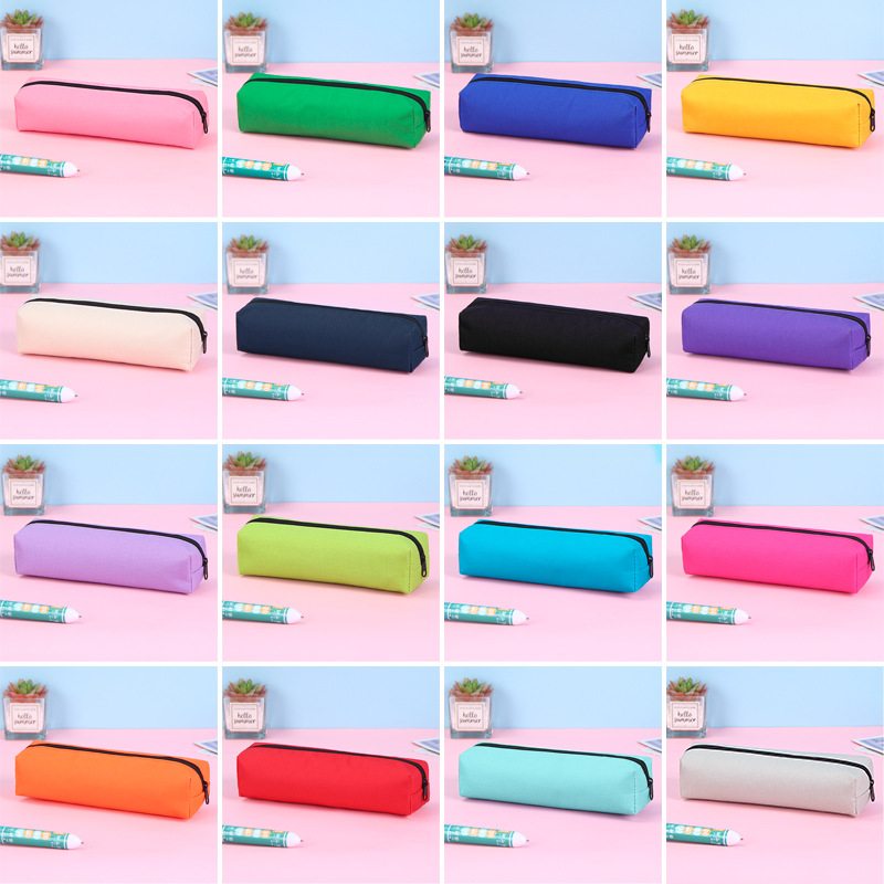 簡約筆袋客製化．學生筆袋廣告禮品