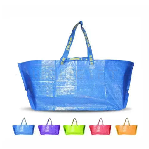 超大容量編織搬家袋．防水耐重手提購物袋