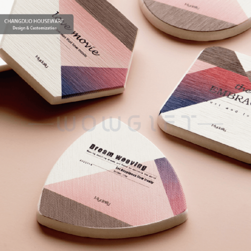 珪藻土吸水杯墊