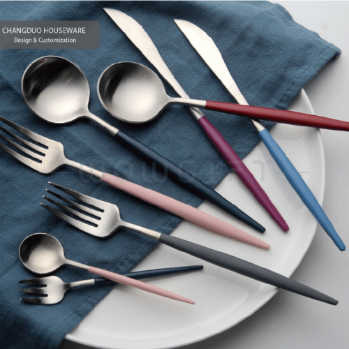 INS北歐風不鏽鋼餐具｜工業風餐具雷雕