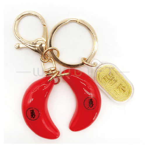 宮廟小物．聖杯．安全帽．鎖圈