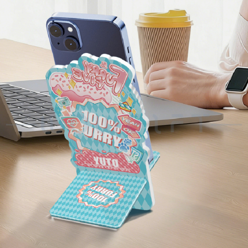 客製壓克力手機支架．動漫周邊應援展示架