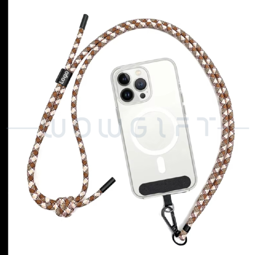 可拆式編繩手機掛繩．客製 LOGO 手機頸掛繩