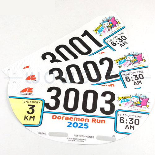 防水路跑號碼布客製．防水賽事號碼牌．馬拉松活動用品