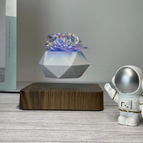 辦公小物｜磁浮盆栽