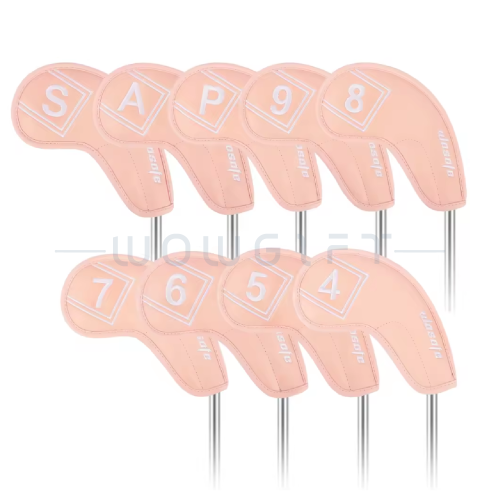 皮革防水高爾夫球桿頭套