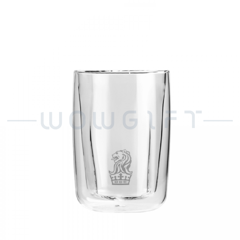 雙層耐熱玻璃杯 250ml 客製．再生玻璃