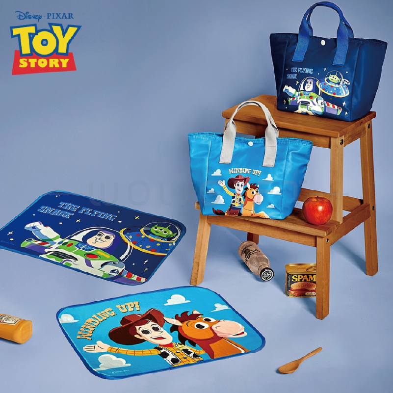 【玩具總動員】止滑桌墊2入｜保溫袋