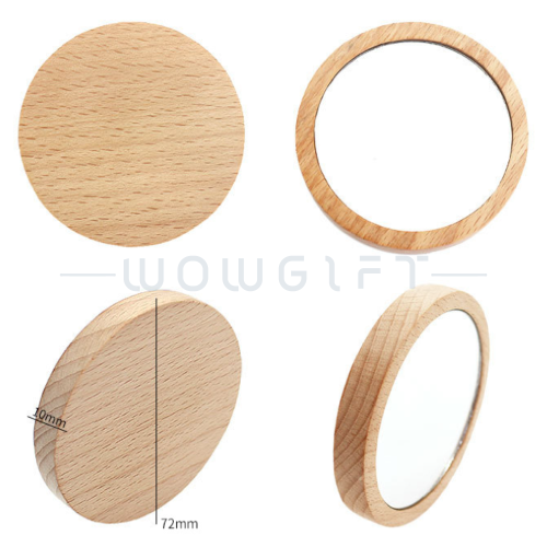 木質便攜化妝鏡