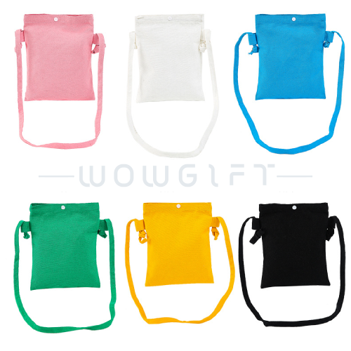 斜跨小號帆布袋客製．輕便側背帆布袋