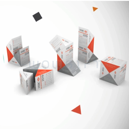 神奇磁性三角日曆．可拼組造型的磁吸桌上年曆