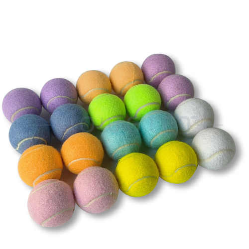 客製訓練網球．馬卡龍色系彈力球